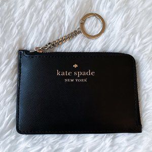NWT Kate Spade Medium L-Zip Card Holder Darcy